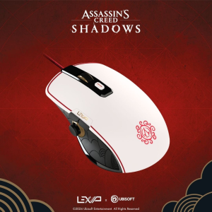 LexIP Assassins Creed Shadows RGB White/Black