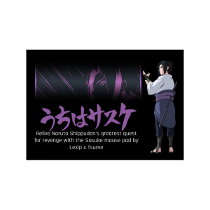 LexIP Sasuke Revenge Design by Tsume - Naruto Shippuden Black/Purple
