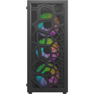 Gaming ZMEU ProPlus Advanced Edition, AMD Ryzen 5 5500 3.6GHz, 32GB DDR4, 1TB SSD, RX 9060 8GB GDDR6, Iluminare RGB