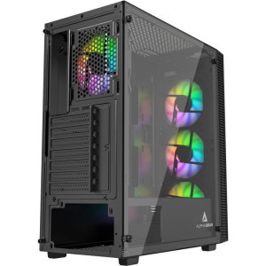 Gaming ZMEU MaxPro Advanced Edition, Intel i7-12700F 2.1GHz, 32GB DDR4, 1TB SSD, RTX 5050 8GB GDDR6, Iluminare RGB