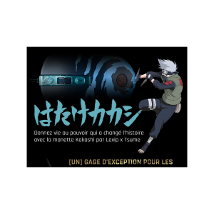 LexIP Kakashi Kamui RGB - Naruto Shippuden Black/Blue