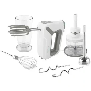 ETA Mixer de mana Lento 2051, 600W, 0.5 L / 0.3L, Alb/Gri