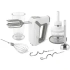 ETA Mixer de mana Lento 2051, 600W, 0.5 L / 0.3L, Alb/Gri