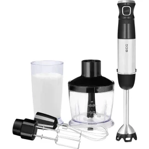 ECG Mixer vertical RM 800, 800W, 0.6 L / 0.5L, Negru/Inox