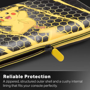 POWERA Slim Case Pikachu Storm Black/Yellow pentru Nintendo Switch 2