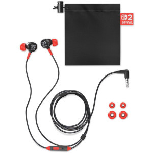 POWERA Casti cu fir Black pentru Nintendo Switch 2