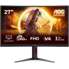 Monitor LED AOC Gaming C27G4Z2 Curbat 27 inch FHD VA 0.3 ms 260 Hz HDR