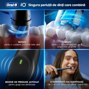 Oral-B Set 2x Periute de dinti electrice iO2 Negru & Verde