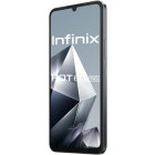 Smartphone INFINIX Hot 60i, 128GB, 4GB RAM, Dual SIM, 5G, Tri-Camera, Sleek Black