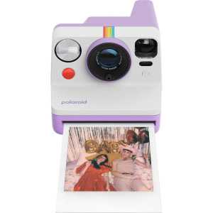 Polaroid Now Gen 3 Purple + Color Film Bundle (8 Instant Photos)