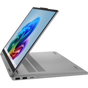 Lenovo 15.3'' IdeaPad 5 2-in-1 15AGP11, WUXGA IPS Touch, Procesor AMD Ryzen™ AI 5 430 (8M Cache, up to 4.5 GHz), 16GB DDR5, 512GB SSD, AMD Radeon 840M, No OS, Luna Grey