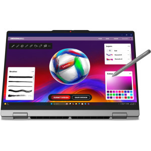 Lenovo 15.3'' IdeaPad 5 2-in-1 15AGP11, WUXGA IPS Touch, Procesor AMD Ryzen™ AI 7 445 (8M Cache, up to 4.6 GHz), 16GB DDR5, 1TB SSD, AMD Radeon 840M, No OS, Luna Grey