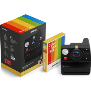 Polaroid Now+ Gen 3 Black + Color Film Bundle (8 Instant Photos)