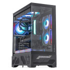 PC Gaming DRAGON Pro Advanced Edition, AMD Ryzen 7 5800X3D 3.4GHz, 32GB DDR4, 1TB SSD, RX 7700 XT 12GB GDDR6, Iluminare RGB