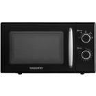 Cuptor cu microunde Daewoo KOR-6S20K-2, 20 L, 700 W, Negru