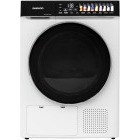 Uscator de rufe Daewoo DDR-HS9E, Pompa de caldura, 9 kg, Clasa E, Alb
