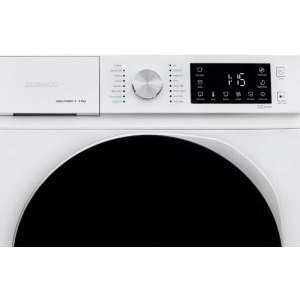 Daewoo DWD-FV9021-5, 9 kg, 1400 RPM, Clasa A, Inverter, Alb