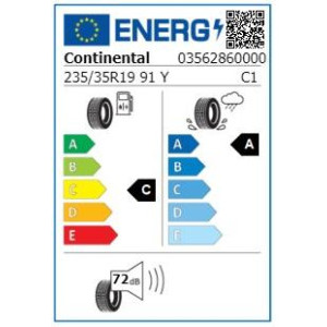 Continental ContiSportContact 5P AO FR 235/35R19 91Y