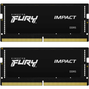 Memorie notebook Kingston FURY Impact, 32GB, DDR5, 5600MHz, CL40, 1.1v, Dual Channel Kit