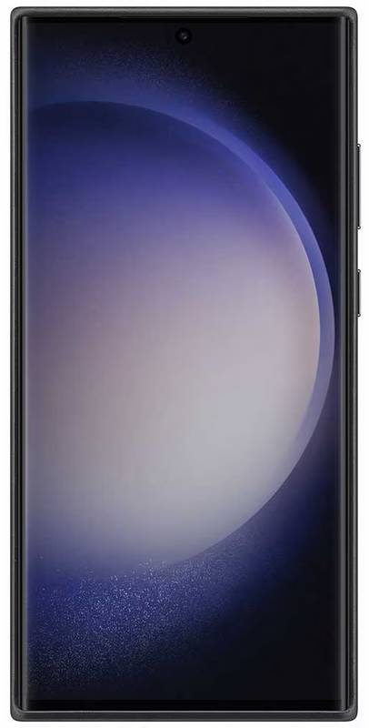 Samsung Capac protectie spate Leather Black pentru Galaxy S23 Ultra (S918)