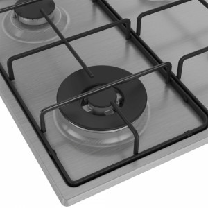 Arctic ARGW64123SX, Gaz, 4 arzatoare, Aprindere integrata, Wok, Inox