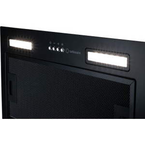 Turbionaire integrata TSL50B, Capacitate de absorbtie 610 m3/h, Iluminare LED, 3 viteze, Control electronic, 50 cm, Negru