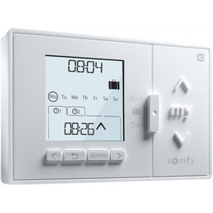 Somfy Ceas programabil Chronis IO, Alb, Smart, Wi-Fi, 5 Sloturi