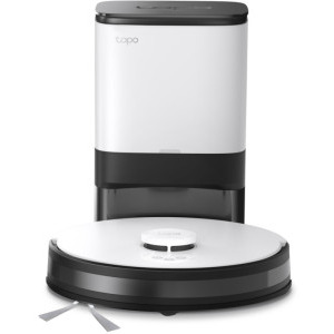 TP-LINK Tapo RV30 Plus, Li-Ion 5000 mAh, 4200Pa, 0.4 L + 4L, Alb/Negru