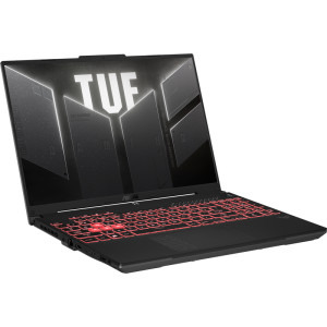 ASUS Gaming 16'' TUF A16 FA607PV, FHD+ 165Hz, Procesor AMD Ryzen™ 9 7845HX (64M Cache, up to 5.2 GHz), 16GB DDR5, 1TB SSD, GeForce RTX 4060 8GB, No OS, Mecha Gray