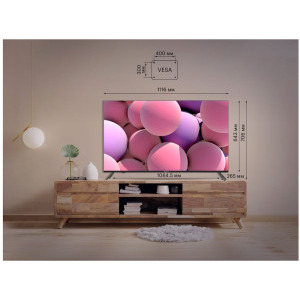 KIVI Smart TV 50U740NB Seria 740N 126cm negru 4K UHD HDR