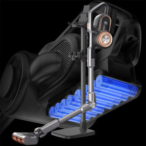 Jimmy vertical fara fir H10 Pro, 600W, autonomie pana la 90 minute, baterie puternica 8*3000mAh, Gri, 0.6L