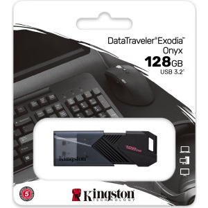 Kingston DataTraveler Exodia Onyx 128GB USB 3.2