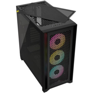 Corsair iCUE 4000D RGB Airflow Black