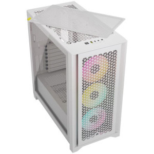 Corsair iCUE 4000D RGB Airflow True White