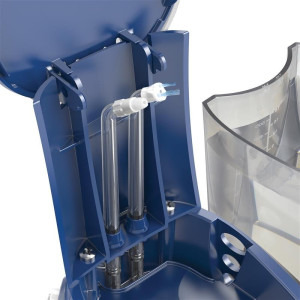 WATERPIK Irigator oral Aquarius WF-663, 10 trepte presiune, 6 rezerve, Albastru