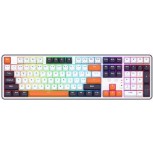 Redragon Wyvern RGB Alb-Portocaliu Switch-uri liniare Mint Mambo Mecanica