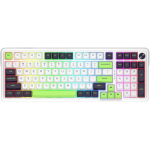 Redragon Eisa Max Alb-Verde RGB Switch-uri Mint Mambo Mecanica