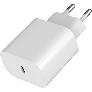 Gembird 1 x USB-C, Power Delivery 20W, White