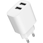 Incarcator retea Gembird 2 x USB, 12W, White