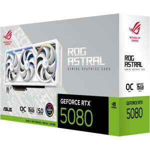 ASUS GeForce RTX 5080 ROG ASTRAL OC WHITE 16GB GDDR7 256-bit DLSS 4.0