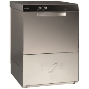 Masina de spalat vase Whirlpool profesionala EDM 5 U, 2x 18 seturi, 56 cm, Inox