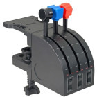 Joystick Logitech Saitek Pro Flight Throttle Quadrant pentru PC Black