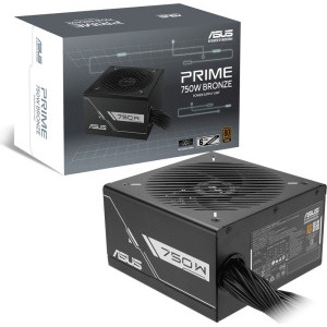 ASUS PRIME-750B, 80+ Bronze, 750W, Black
