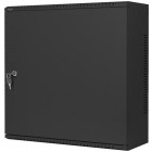 Lanberg WAF1-5203-06-00B 6U+3U, Wall mount, 200 mm, Metal door, Negru