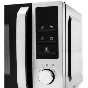 VIVAX MWO-2079BG, 20 L, 700 W, Grill, Negru/Argintiu