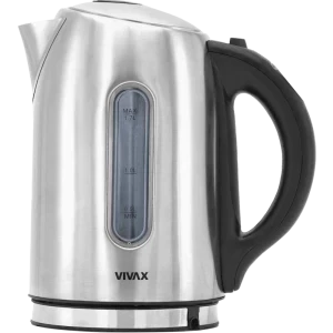 Fierbator VIVAX WH-176TC, 2200W, 1.7L, Inox/Negru
