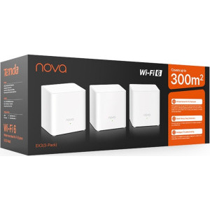 Tenda Gigabit Mesh EX3 AX1500 Dual-Band WiFi 6 3buc