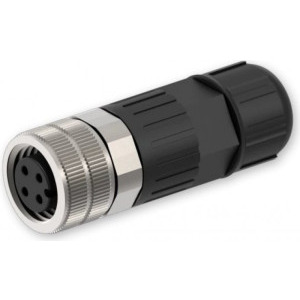 Accesoriu retea TELTONIKA NETWORKS Conector M12 A-Type 4-pin mama PR40119K
