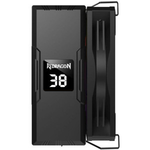 Redragon CC-1013 ARGB cu display Black