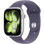 SmartWatch Apple Watch Series 11, Cellular, GPS, 46mm Aluminium Silver, Purple Fog Sport Band - S/M